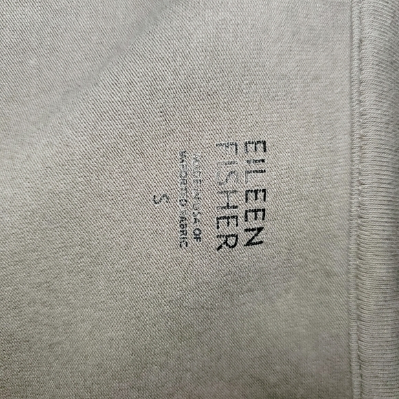 Eileen Fisher Womans Small gray sweatshirt - Picture 5 of 7